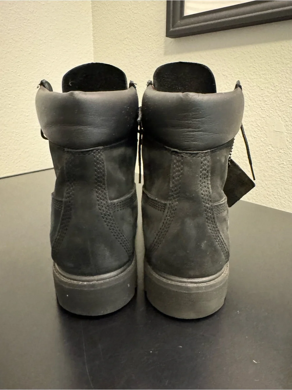 Timberland 6 Inch Premium All Black Boots Waterproof